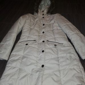 Long White Winter Coat